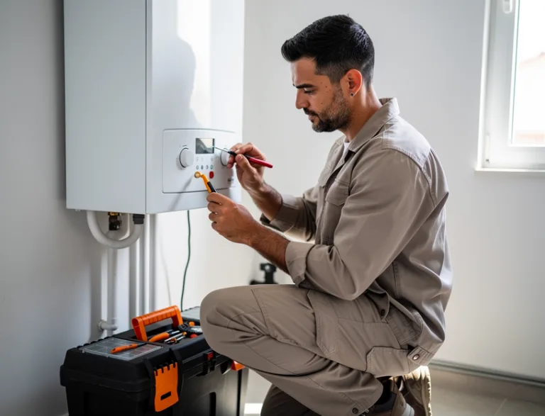 reparaci贸n caldera gas Almendrales